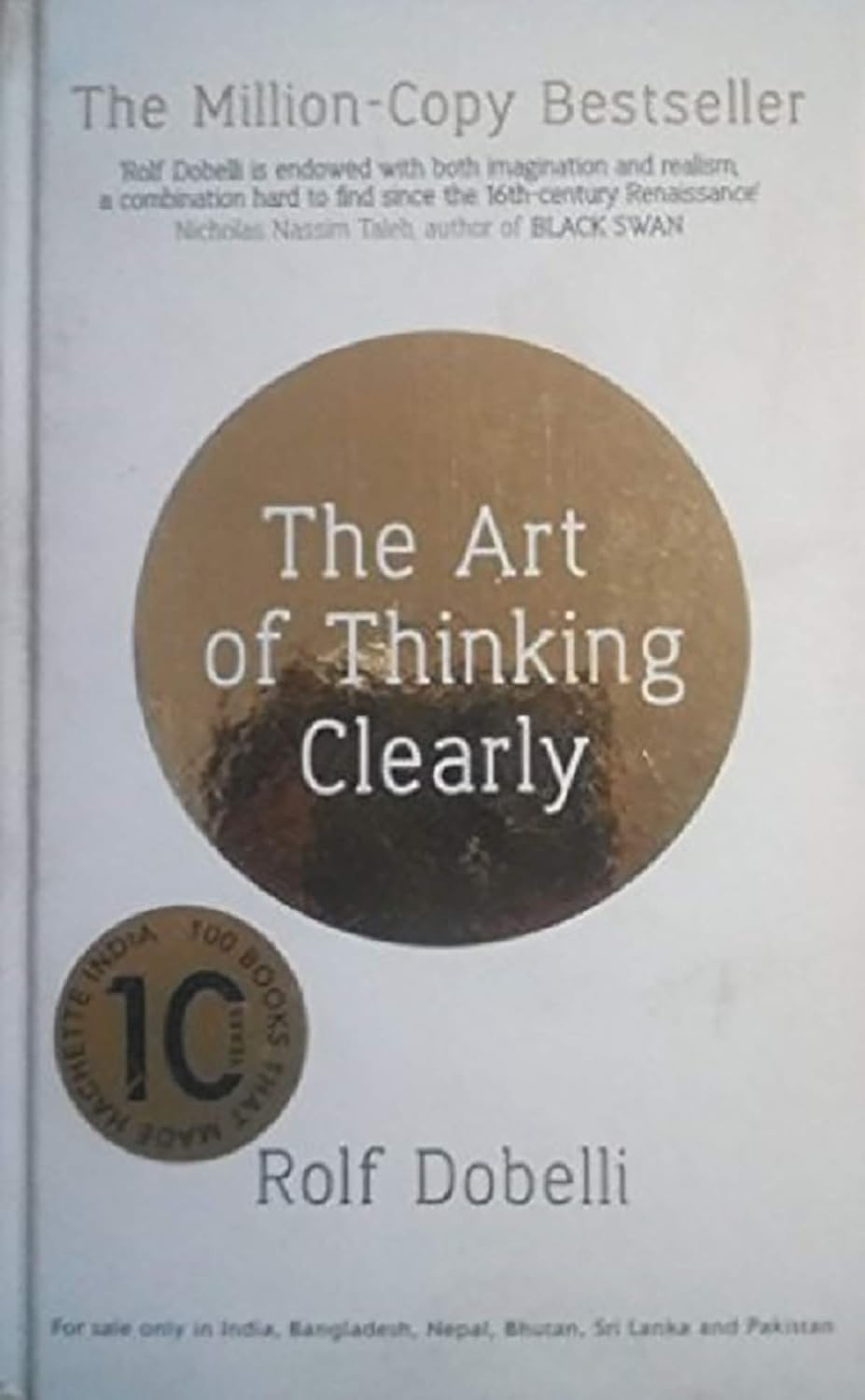The Art of Thinking Clearly cover