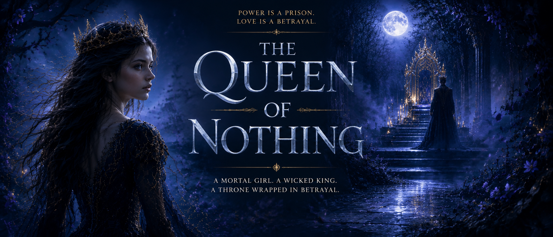 The Queen of Nothing: A Mortal Queen, A Wicked King, and a Throne Wrapped in Betrayal