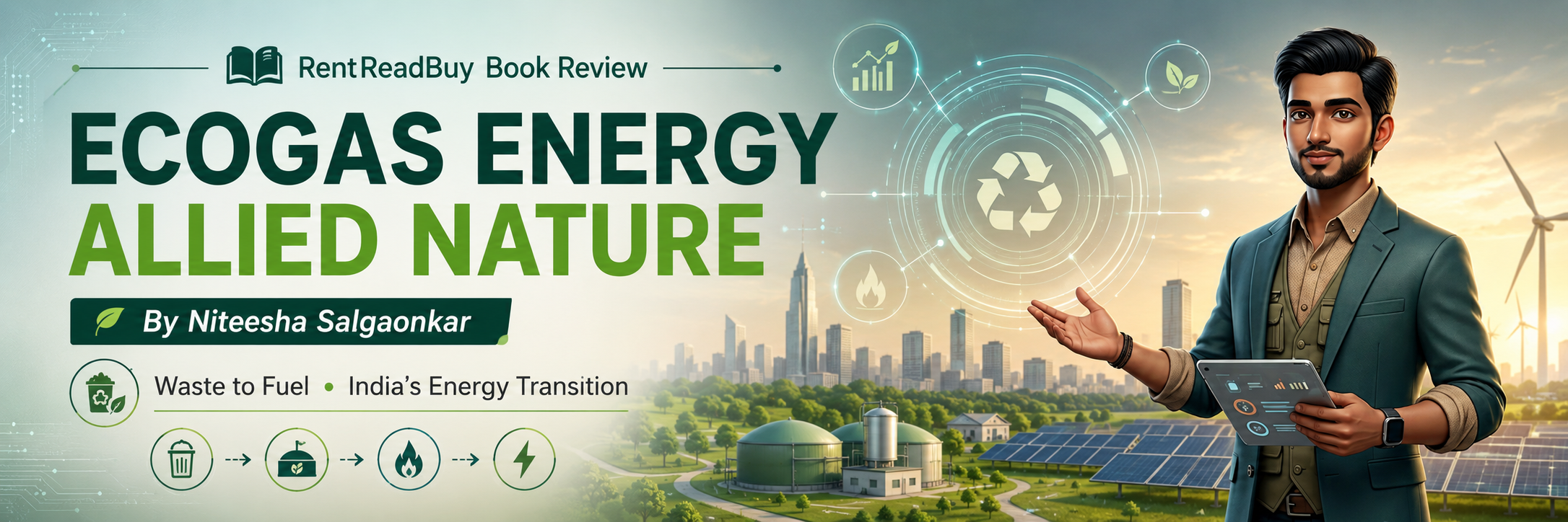 Ecogas Energy Allied Nature Book Review: Waste to Fuel, Clean Energy & India’s Sustainable Future