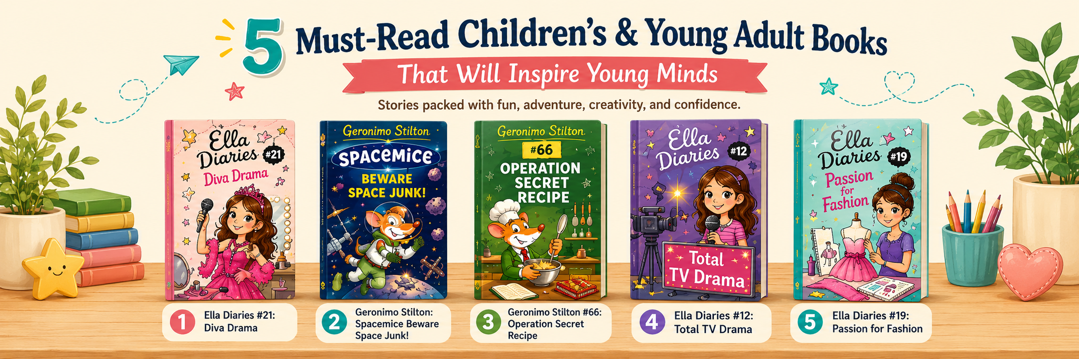Top 5 Children's & Young Adult Books to Inspire Young Readers | RentReadBuy