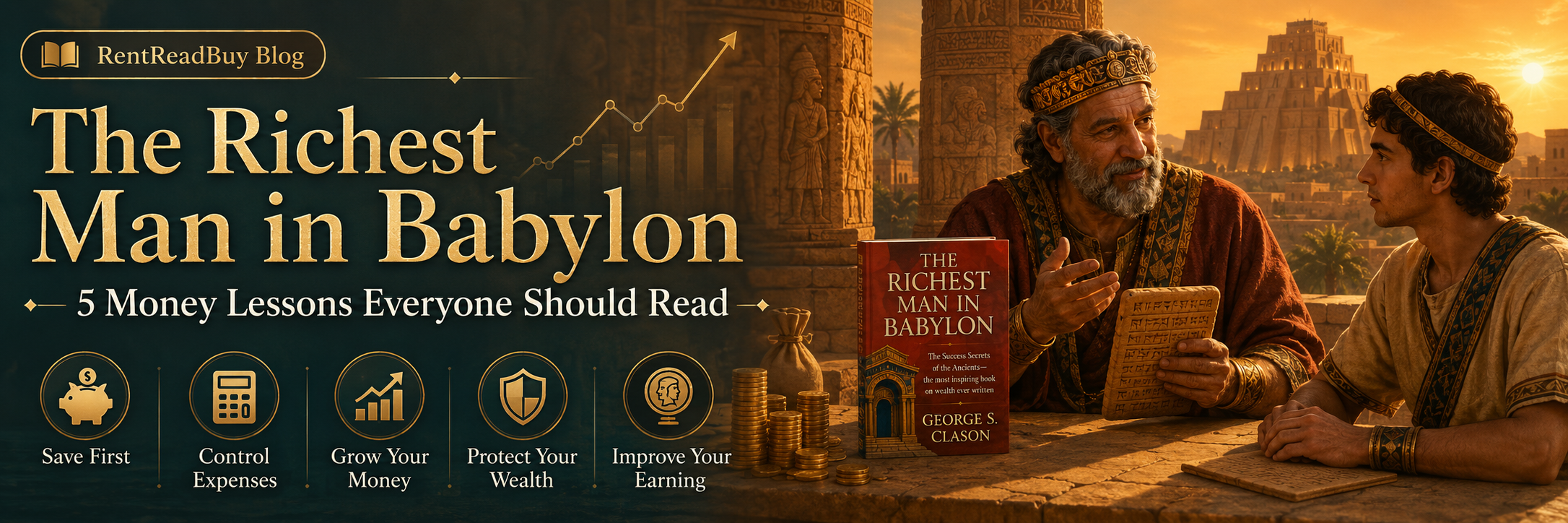 The Richest Man in Babylon: 5 Money Lessons Everyone Should Read