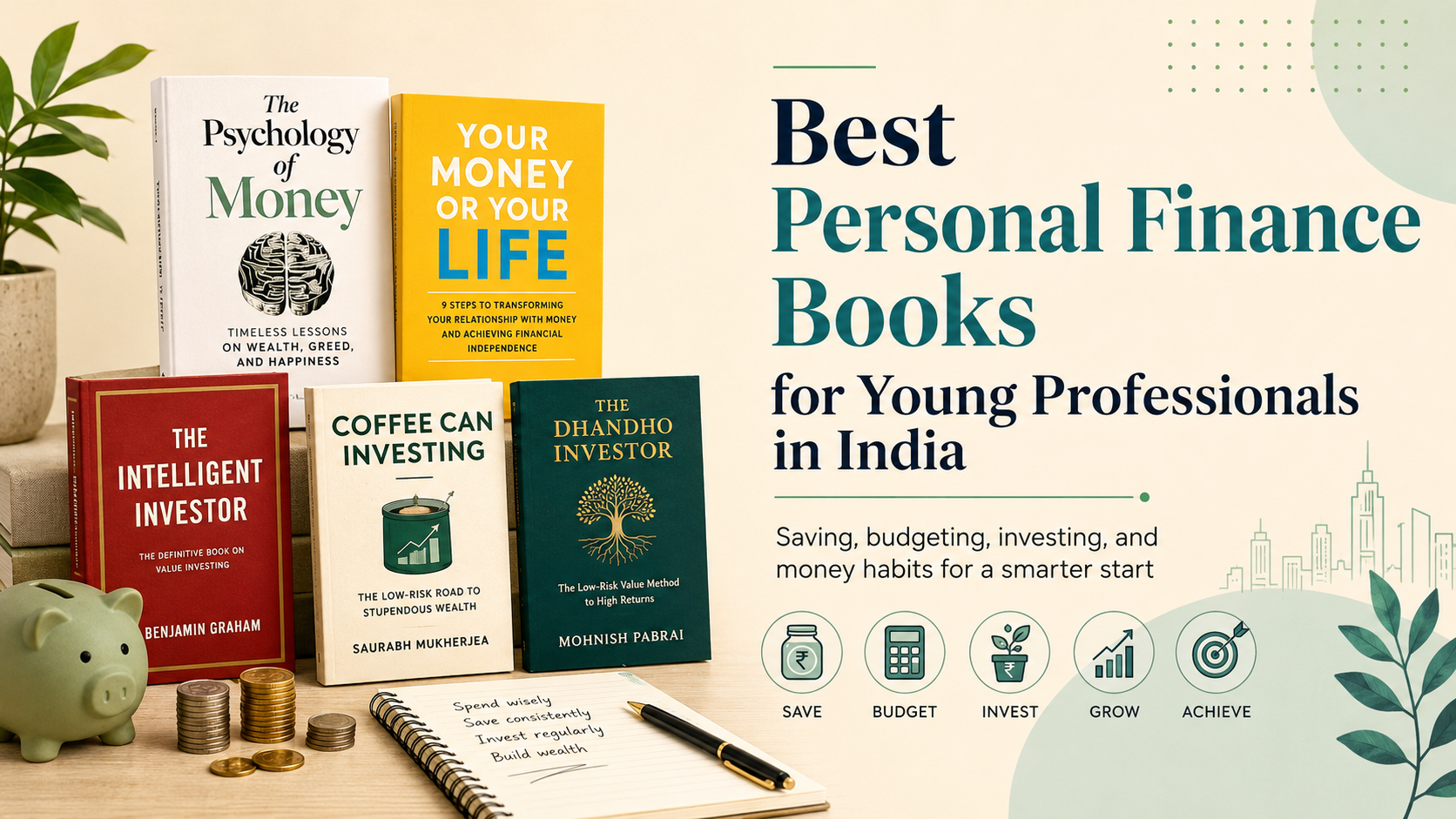 Best Personal Finance Books for Young Professionals in India