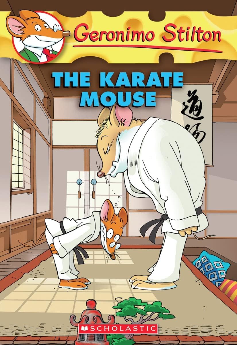 GERONIMO STILTON #40 THE KARATE MOUSE cover