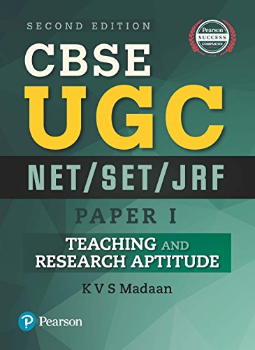 CBSE UGC NET/SET/JRF: Paper I - Teaching and Research Aptitude cover