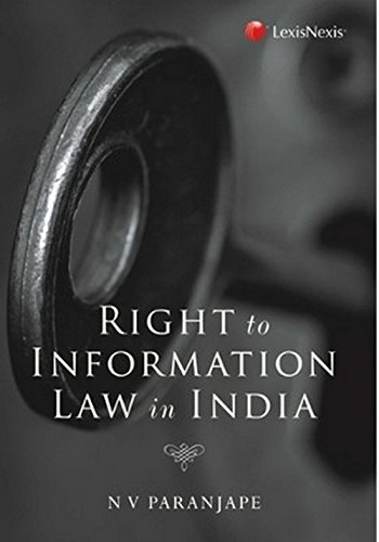 Right To Information Law In India cover
