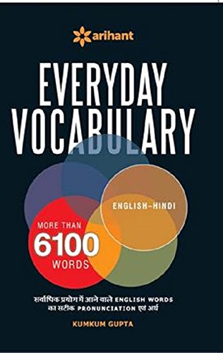 Everyday Vocabulary More Than 6100 Words (Hindi) cover