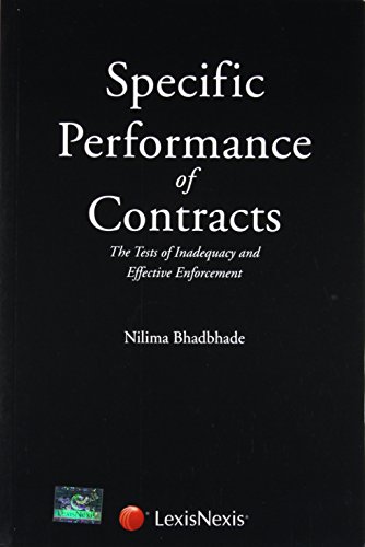 Specific Performance Of Contracts cover
