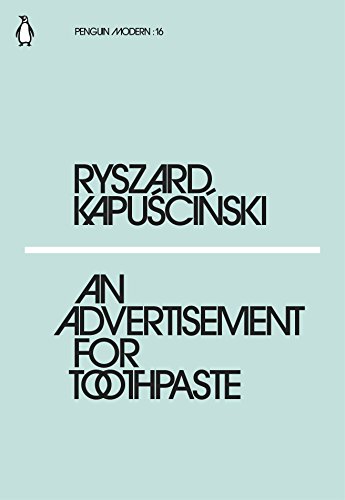 An Advertisement for Toothpaste (Penguin Modern) cover