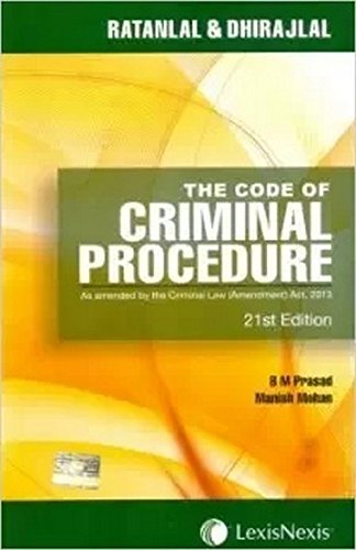 The Code Of Criminal Procedure - As Amended By The Criminal Law (Amendment) Act, 2013 cover