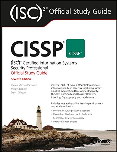 CISSP (ISC)2 Certified Information Systems Security Professional Official Study Guide, 7ed cover