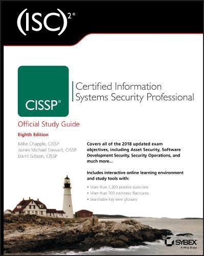 (ISC) 2 CISSP Certified Information Systems Security Professional Official Study Guide cover