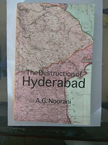 The Destruction of Hyderabad cover