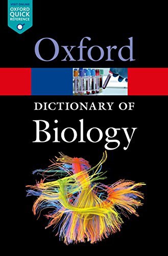 A Dictionary of Biology (Oxford Quick Reference) cover
