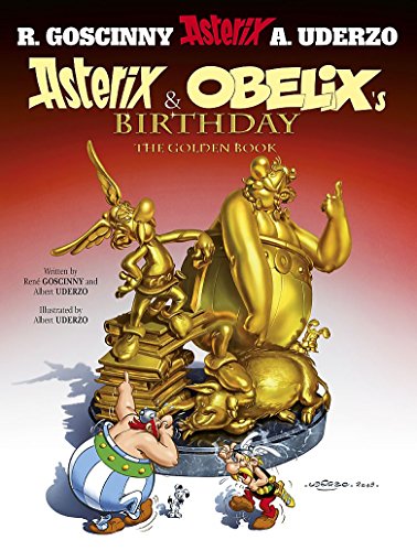 Asterix and Obelixs Birthday: The Golden Book, Album 34 cover