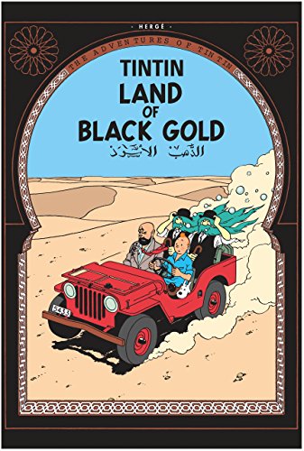 Land of Black Gold (Tintin) cover