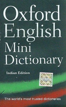 Oxford English Mini Dictionary - Indian Edition cover
