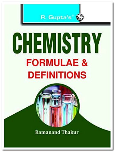 Chemistry Formulae & Definitions cover