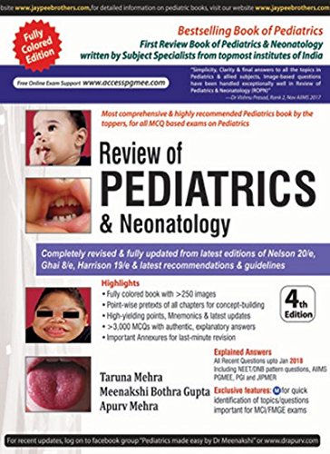 Review of Paediatrics & Neonatology (PGMEE) cover