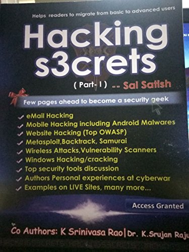 Hacking Secrets - A Practical Guide to learn HACKING cover