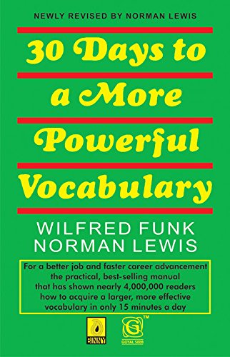 30 Days to More Powerful Vocabulary cover