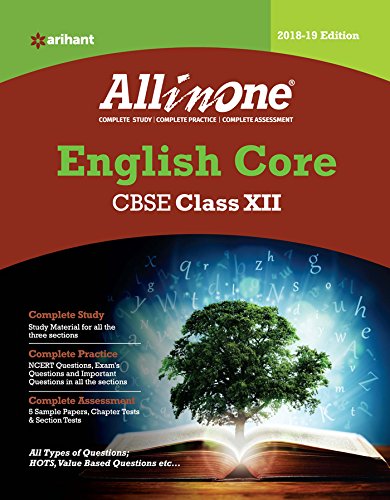 All in One English Core CBSE Class 12th cover