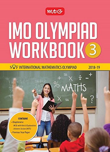 International Mathematics Olympiad Work Book (IMO) - Class 3 for 2018-19 cover