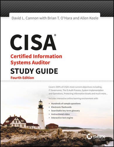 CISA: Certified Information Systems Auditor Study Guide, 4ed (SYBEX) cover