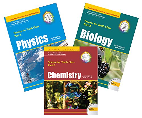 Combo Pack: Science for Class 10 (2019 Exam) cover