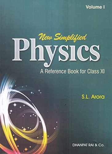 New Simplified Physics: A Reference Book for Class 11 for 2019 Examination (Set of 2 Volumes) cover