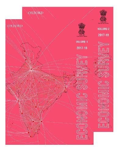 Economic Survey 2017-18 (Volume 1 and Volume 2) cover