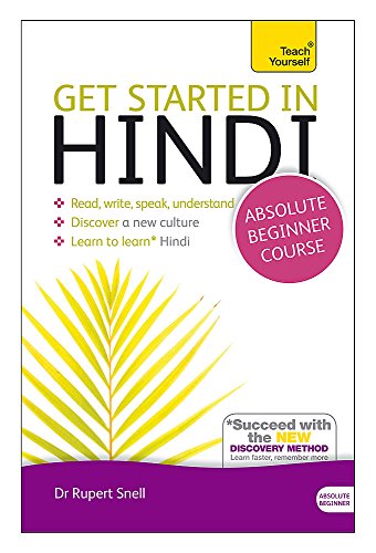 Get Started in Hindi Absolute Beginner Course: (Book and audio support) (Teach Yourself Language) cover