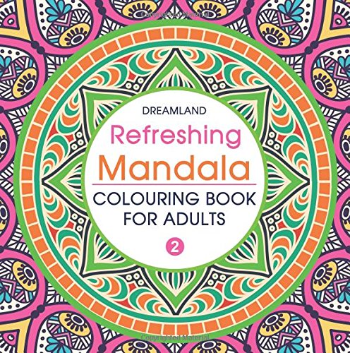 Refreshing Mandala - Colouring Book for Adults Book 2 cover