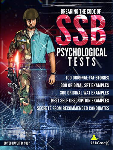 Breaking The Code of SSB Psychological Tests [Free eBooks Inside] -SSB Interview cover