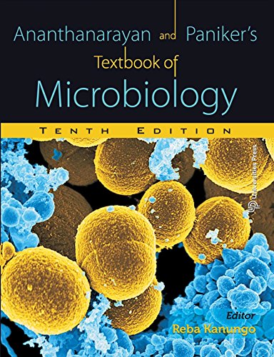 Ananthanarayan and Panikers Textbook of Microbiology Tenth edition with booklet cover