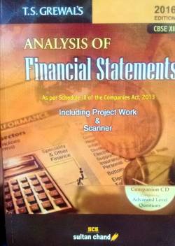 Analysis of Financial statement For Class 12th cover