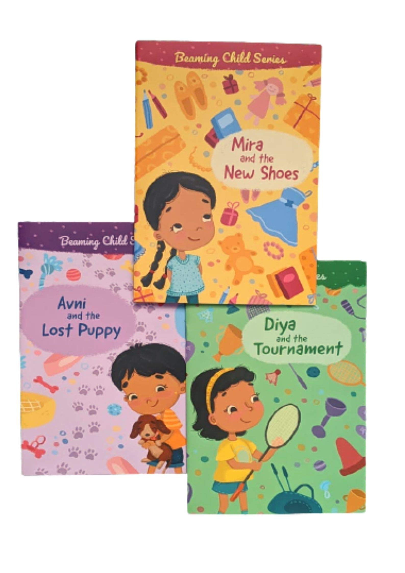 Beaming Child Series Vol. 1 - Set of 3 Children's Books for ages 5 to 9 years old - With Questions to Drive Conversation with your Child cover