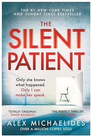 The Silent Patient by Alex Michaelides book cover