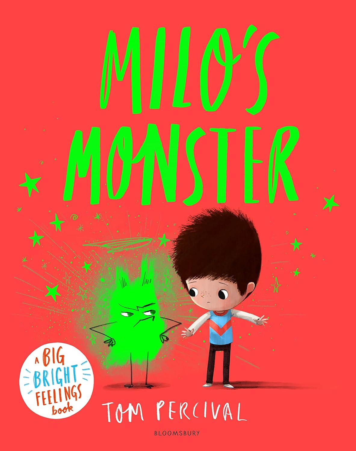 Milo's Monster: A Big Bright Feelings Book cover