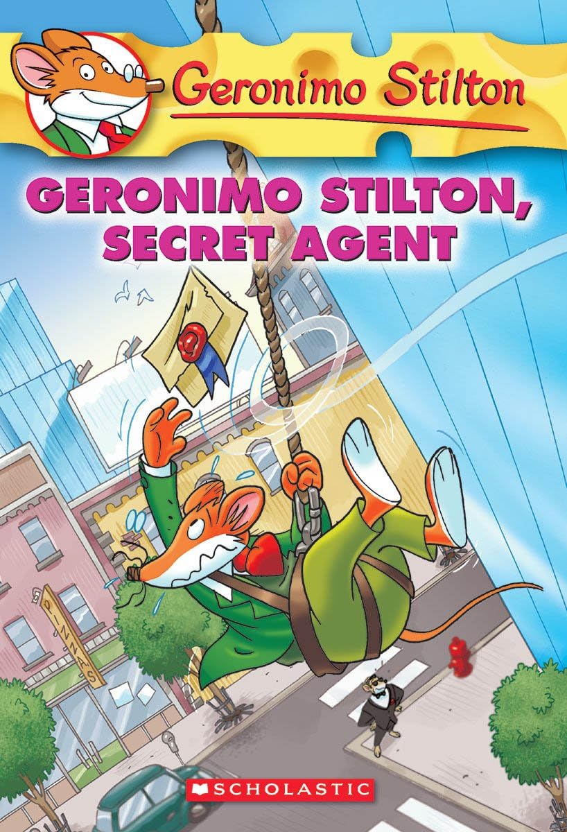 GERONIMO STILTON #34 GERONIMO STILTON SECRET AGENT cover